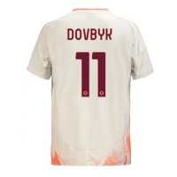 Stroje piłkarskie AS Roma Artem Dovbyk #11 Koszulka Wyjazdowej 2024-25 Krótki Rękaw